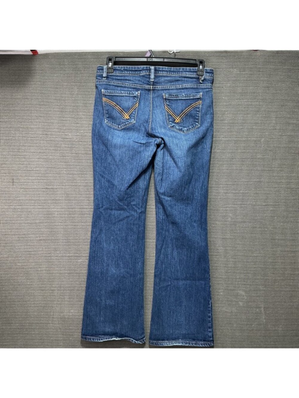 Premium Denim Women's Bootcut Jeans Size 10 Medium Wash Cotton Blend - Picture 2 of 8